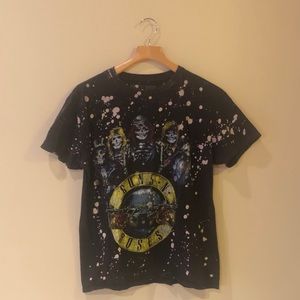 Guns N’ Roses Bleach Splatter Band Tee